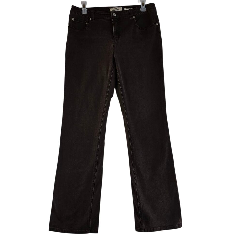 Jones New York with Shape Control Stretch Brown Pants Women's Size 8